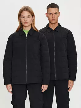 Рубашка стандартного кроя Rains, черный