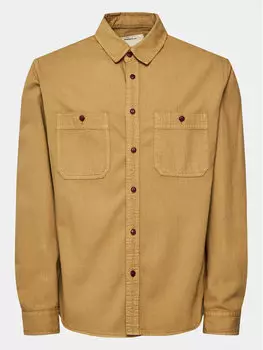 Рубашка стандартного кроя Redefined Rebel, бежевый