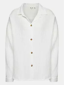 Рубашка стандартного кроя Roxy, белый