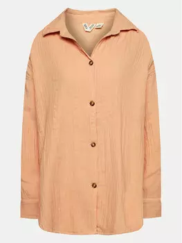 Рубашка стандартного кроя Roxy, бежевый