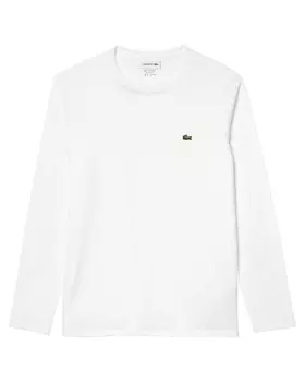 Рубашка стандартного кроя с длинными рукавами Lacoste, белый