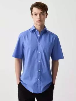Рубашка стандартного кроя с короткими рукавами и карманом Ovs, цвет soft blue