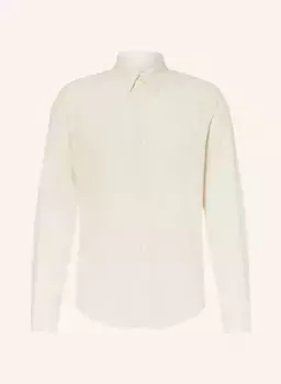 Рубашка стандартного кроя Sandro, экрю