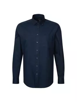 Рубашка стандартного кроя Seidensticker, синий