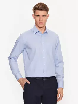 Рубашка стандартного кроя Seidensticker, синий