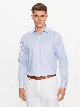 Рубашка стандартного кроя Seidensticker, синий