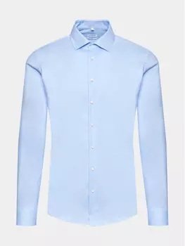 Рубашка стандартного кроя Seidensticker, синий