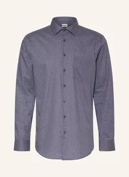 Рубашка стандартного кроя Seidensticker, синий