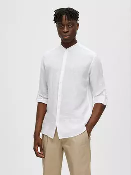 Рубашка стандартного кроя Selected Homme, белый
