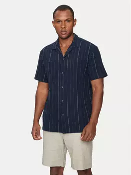 Рубашка стандартного кроя Selected Homme, синий