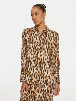 Рубашка стандартного кроя Silvian Heach, коричневый