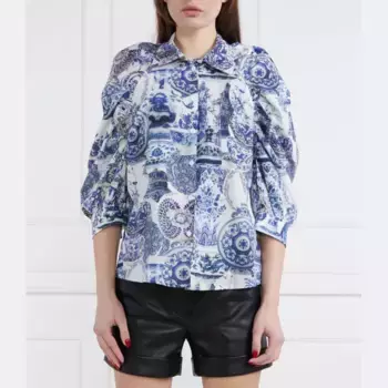 Рубашка стандартного кроя Silvian Heach, синий