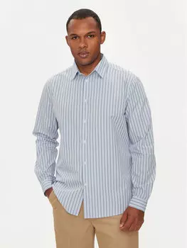 Рубашка стандартного кроя Sisley, синий