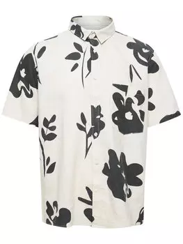 Рубашка стандартного кроя Solid, экрю