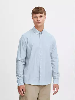 Рубашка стандартного кроя Solid, синий