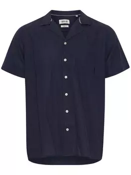 Рубашка стандартного кроя Solid, синий