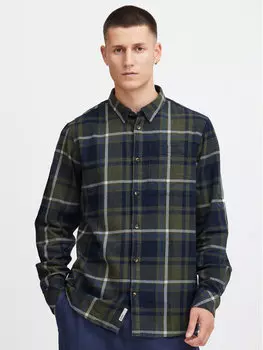 Рубашка стандартного кроя Solid, зеленый