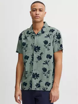 Рубашка стандартного кроя Solid, зеленый