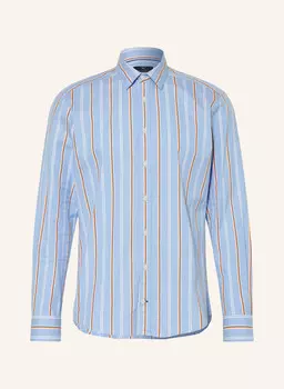 Рубашка стандартного кроя Strokesman'S, голубой