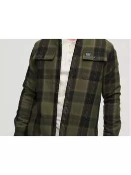Рубашка стандартного кроя Superdry, зеленый