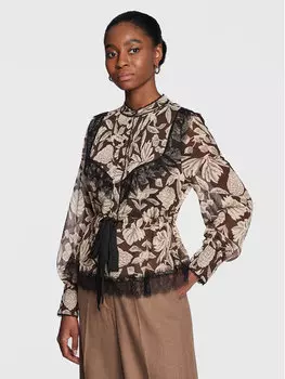 Рубашка стандартного кроя Ted Baker, коричневый