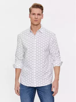 Рубашка стандартного кроя Tommy Jeans, белый