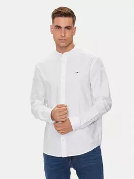 Рубашка стандартного кроя Tommy Jeans, белый