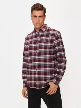 Рубашка стандартного кроя Tommy Jeans, красный