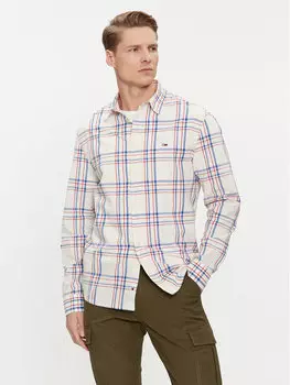 Рубашка стандартного кроя Tommy Jeans, мультиколор