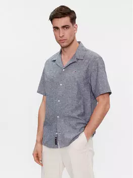 Рубашка стандартного кроя Tommy Jeans, синий