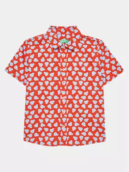 Рубашка стандартного кроя United Colors Of Benetton, мультиколор