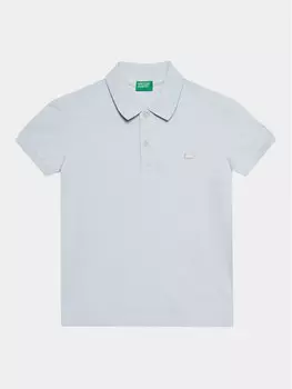 Рубашка стандартного кроя United Colors Of Benetton, синий