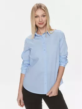 Рубашка стандартного кроя United Colors Of Benetton, синий