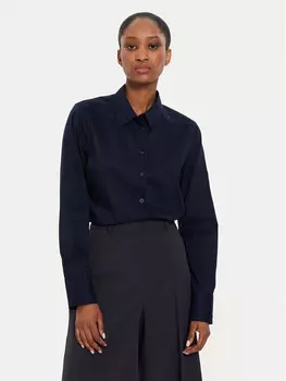 Рубашка стандартного кроя United Colors Of Benetton, синий