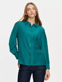 Рубашка стандартного кроя United Colors Of Benetton, зеленый