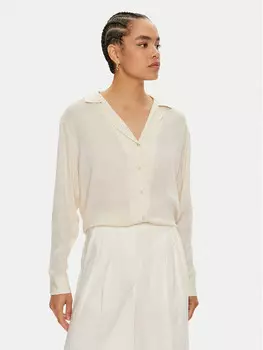 Рубашка стандартного кроя Vero Moda, бежевый