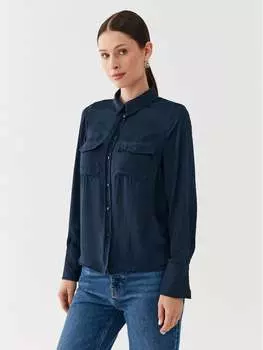 Рубашка стандартного кроя Vero Moda, синий