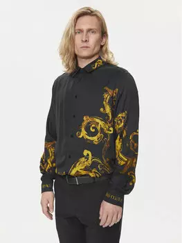 Рубашка стандартного кроя Versace Jeans Couture, черный