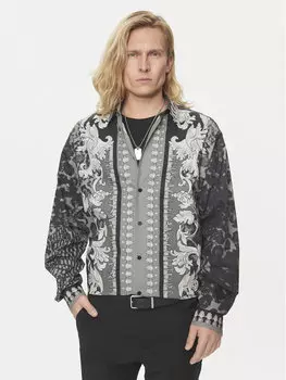 Рубашка стандартного кроя Versace Jeans Couture, черный