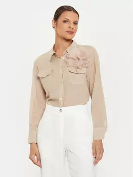 Рубашка стандартного кроя Vicolo, бежевый