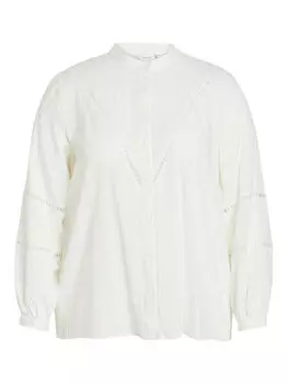 Рубашка стандартного кроя Vila, белый