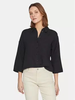 Рубашка стандартного кроя Vila, черный