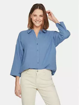 Рубашка стандартного кроя Vila, синий