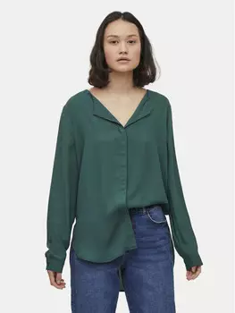 Рубашка стандартного кроя Vila, зеленый