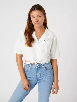 Рубашка стандартного кроя Wrangler, белый