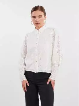 Рубашка стандартного кроя Yas, белый