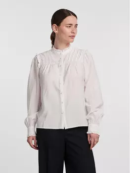 Рубашка стандартного кроя Yas, белый