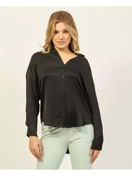 Рубашка стандартного кроя Yes Zee, черный