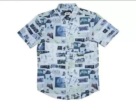 Рубашка Star Wars Building An Empire Short Sleeve Button Up Shirt Rsvlts