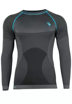 Рубашка Stark Soul Langarm Funktionsshirt Seamless Base Layer, серый